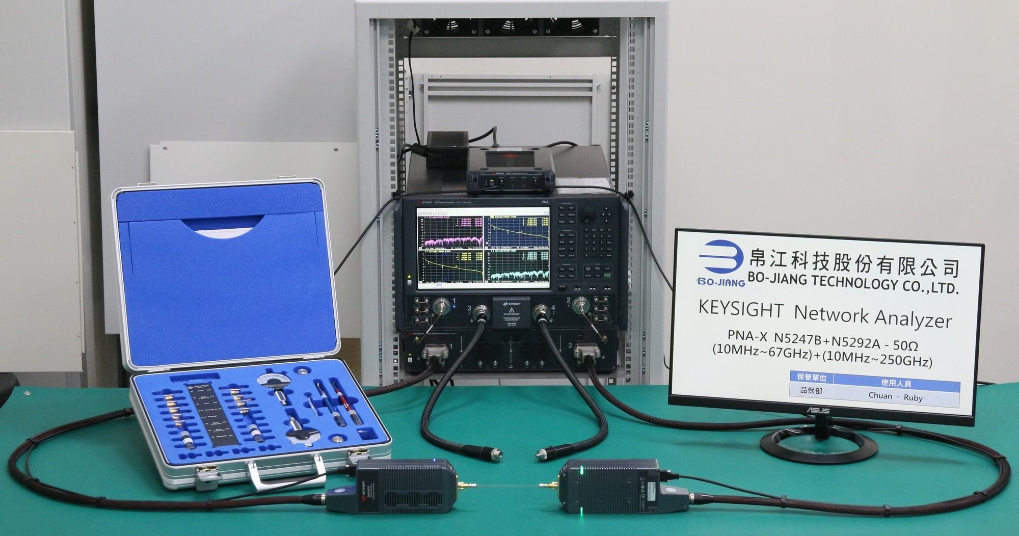 帛江科技はKeysight 250GHzネットワークアナライザーを導入し、高周波